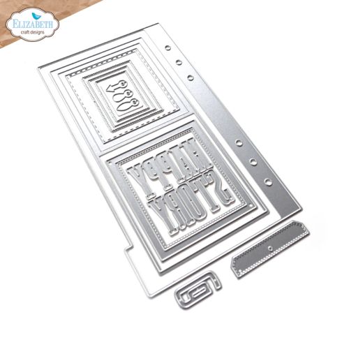 Elizabeth Craft Designs Tab 6 w/ Turnbutton Frame Dies