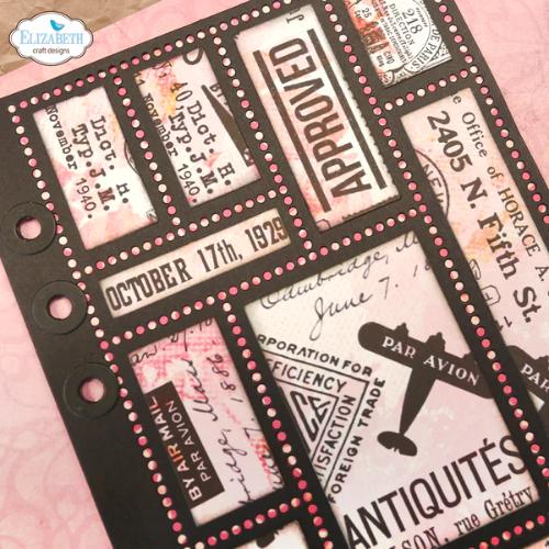 Elizabeth Craft Designs Correspondence from the Past 1 Stamps (CS324)
