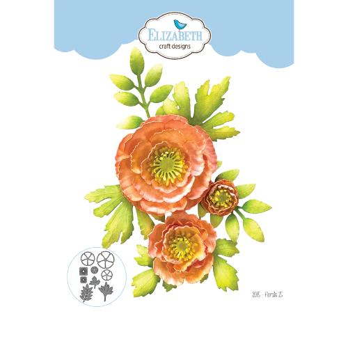 Elizabeth Craft Designs Florals 25 Dies