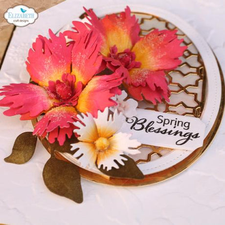 Elizabeth Craft Designs Garden Party Stamps A5 Elements (CS336)