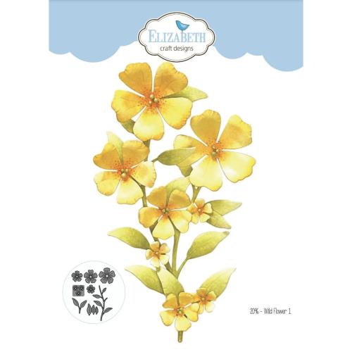 Elizabeth Craft Designs Garden Party Dies Wild Flower 1 (2096)