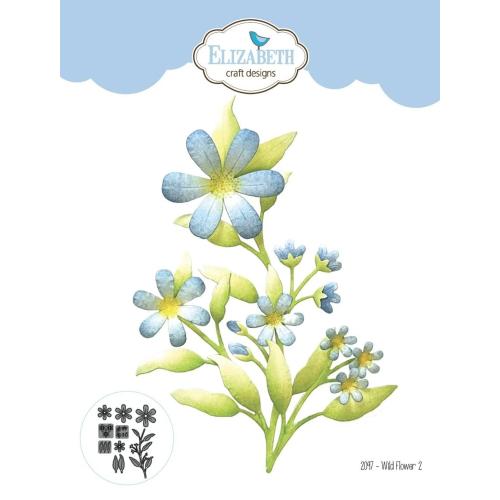 Elizabeth Craft Designs Garden Party Dies Wild Flower 2 (2097)