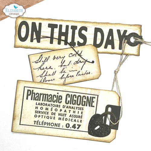 Elizabeth Craft Designs Favorite Humans Dies Tag Folder