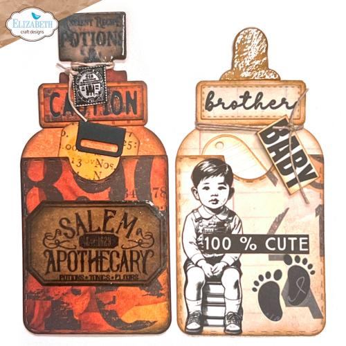 Elizabeth Craft Designs Favorite Humans Dies Large Envelope Pocket