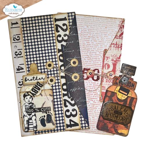 Elizabeth Craft Designs Favorite Humans Dies Large Envelope Pocket