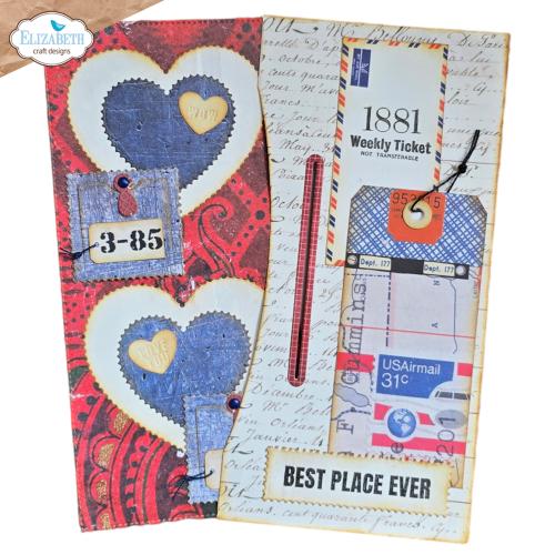 Elizabeth Craft Designs Favorite Humans Dies Large Envelope Pocket