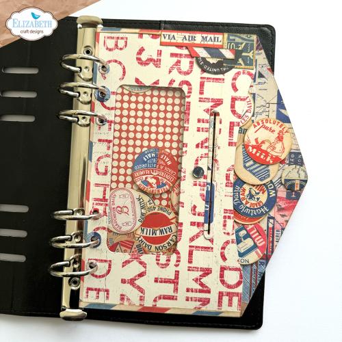 Elizabeth Craft Designs Favorite Humans Dies Large Envelope Pocket