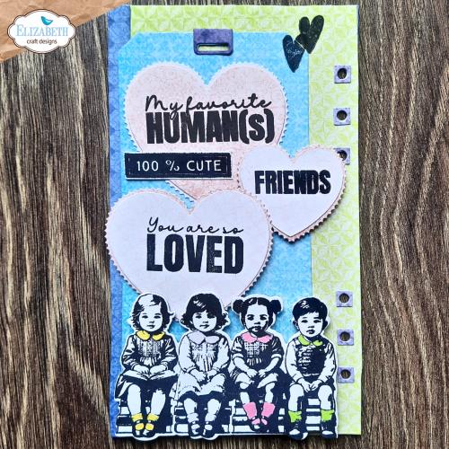 Elizabeth Craft Designs Favorite Humans Stamp & Dies Favorite Humans