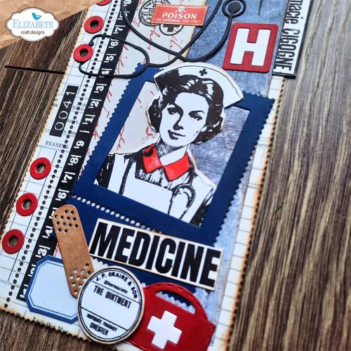 Elizabeth Craft Designs Favorite Humans Stamp & Dies Florence