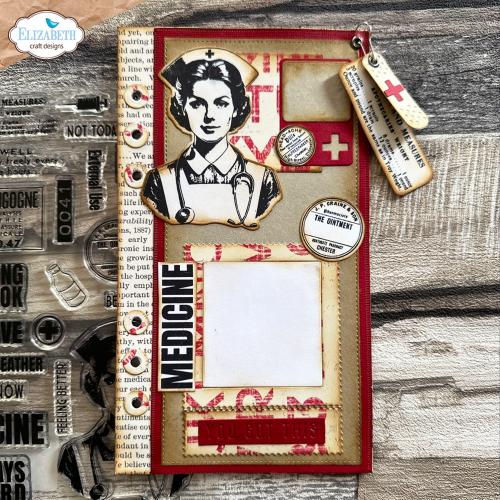 Elizabeth Craft Designs Favorite Humans Stamp & Dies Florence
