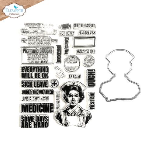 Elizabeth Craft Designs Favorite Humans Stamp & Dies Florence