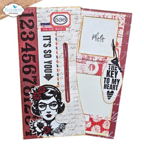 Elizabeth Craft Designs Favorite Humans Stamps Measurements