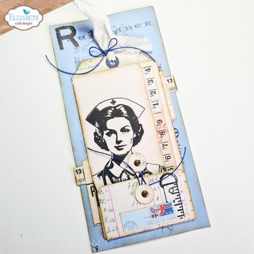 Elizabeth Craft Designs Favorite Humans Stamps Measurements