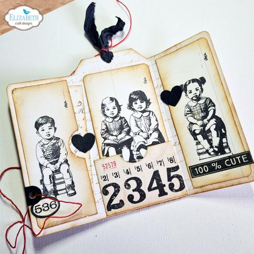 Elizabeth Craft Designs Favorite Humans Stamps Measurements