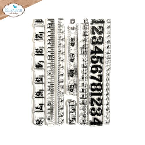 Elizabeth Craft Designs Favorite Humans Stamps Measurements