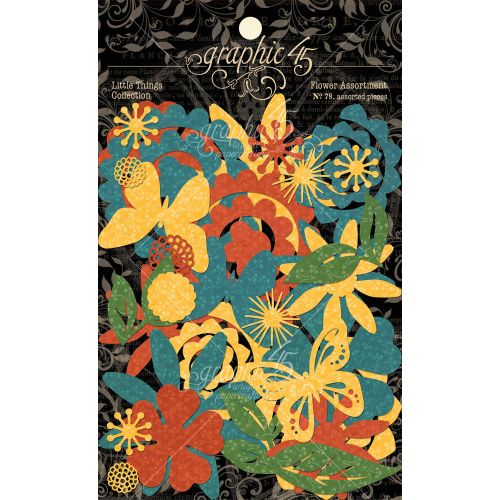 Graphic 45 Little Things Flower Assortment 