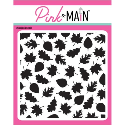 Pink & Main - Leaves 6x6 Embossing Folder