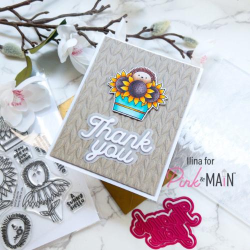 Pink & Main - Autumn Greetings Dies