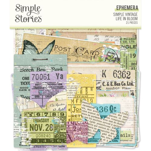 Simple Stories Simple Vintage Life in Bloom Ephemera
