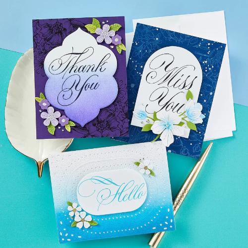 Spellbinders - I Want It All! Bundle from the Copperplate Everyday Sentiments Collection