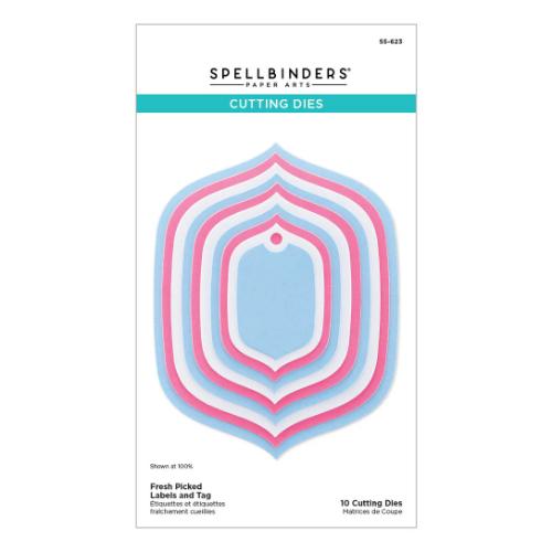 Spellbinders - Fresh Picked Labels and Tag Etched Dies