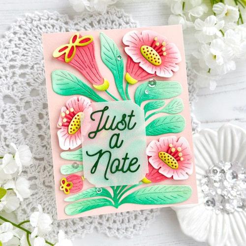 Spellbinders - Fresh Picked Angel Trumpets Etched Dies