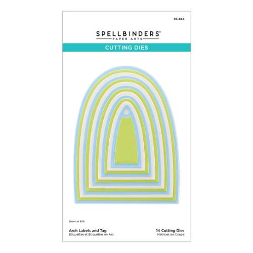 Spellbinders - Arch Labels and Tag Etched Dies