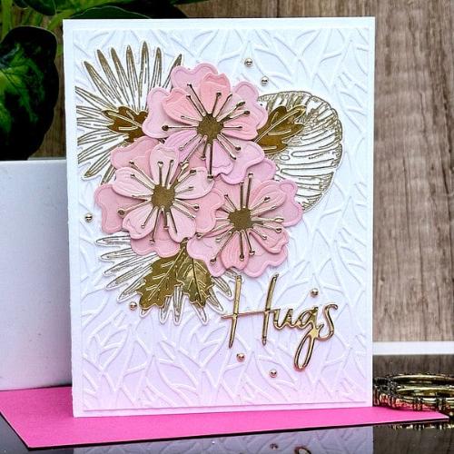 Spellbinders - Tropical Leaves Press Plate & Die Set