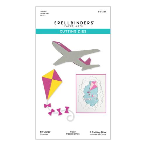 Spellbinders - Fly Away Etched Dies