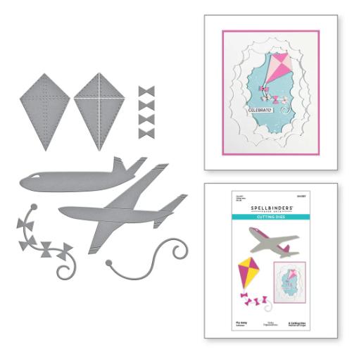 Spellbinders - Fly Away Etched Dies