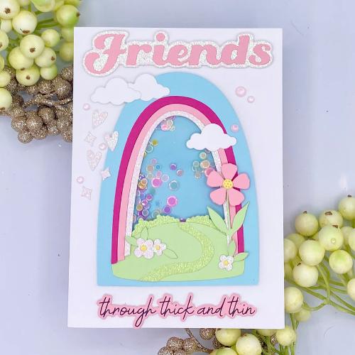 Spellbinders - Friends Etched Dies from the Storytelling by Spellbinders - Collection