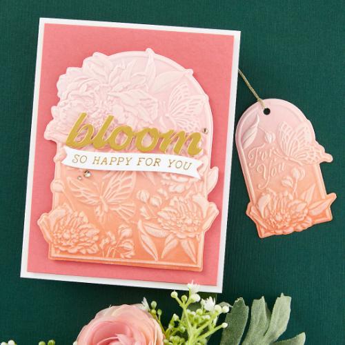 Spellbinders - Floral For You 3D Emboss & Cut Folder