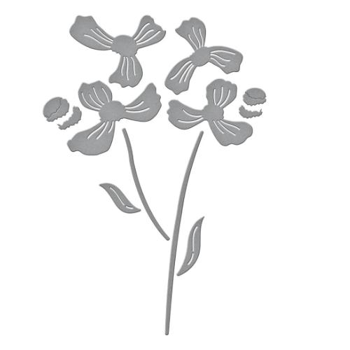 Spellbinders - Layered Anemone Etched Dies