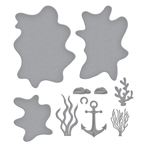 Spellbinders - Underwater Tunnel Etched Dies