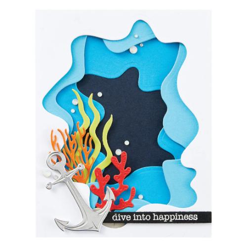 Spellbinders - Underwater Tunnel Etched Dies