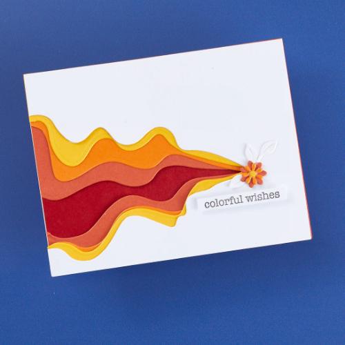 Spellbinders - Rainbow Slice Tunnel Etched Dies