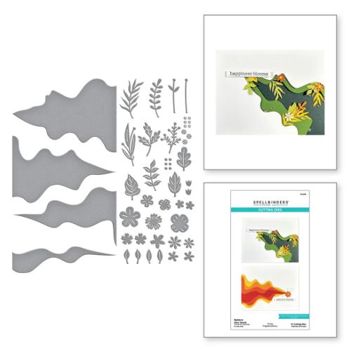 Spellbinders - Rainbow Slice Tunnel Etched Dies