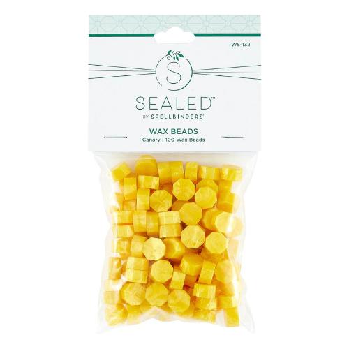Spellbinders - Canary Wax Beads from the Sealed 3D Christmas Collection