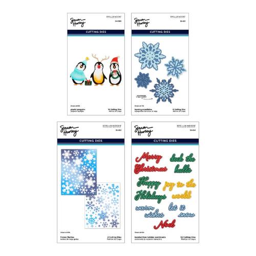 Spellbinders - I Want It All! Let It Snow Bundle by Simon Hurley - Postage as per Actual