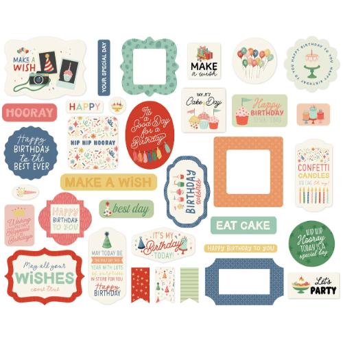 Carta Bella They Say It's Your Birthday Ephemera (CBYS481024)