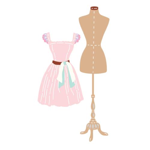 Spellbinders - Couture Dressform Etched Dies by Frank Garcia