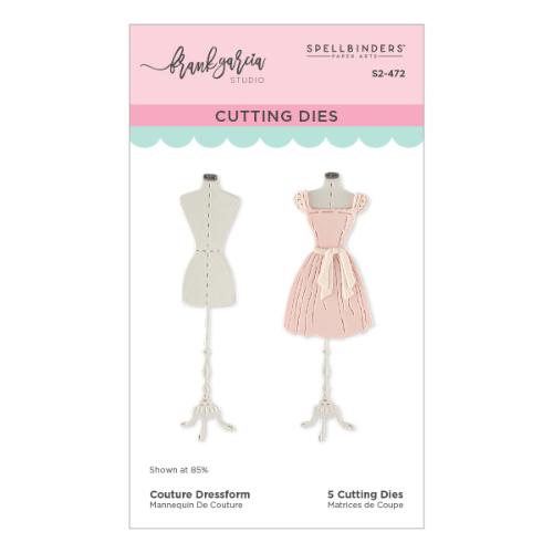 Spellbinders - Couture Dressform Etched Dies by Frank Garcia