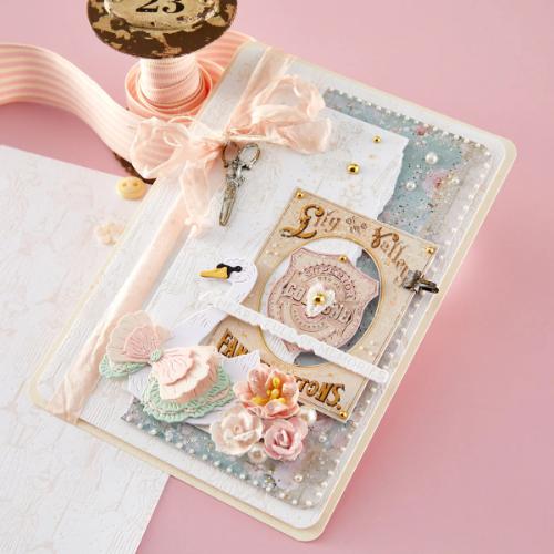 Spellbinders - Vintage Atelier Press + Foil Plate by Frank Garcia