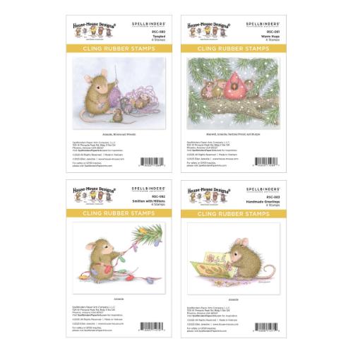 Spellbinders - House-Mouse Tangled Collection Bundle - Postage as per Actual