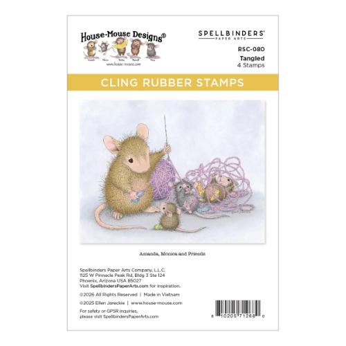 Spellbinders - House-Mouse Tangled Collection Bundle - Postage as per Actual