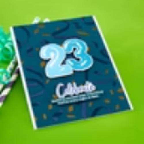 Spellbinders - Number Balloons Cling Rubber Stamp and Die Bundle by Simon Hurley - Postage as per Actual
