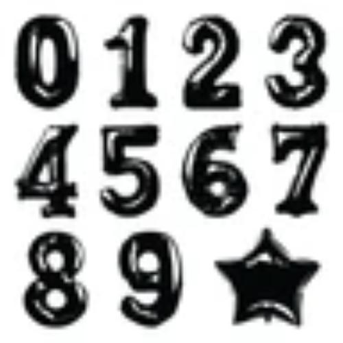 Spellbinders - Number Balloons Cling Rubber Stamp and Die Bundle by Simon Hurley - Postage as per Actual