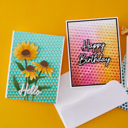 Spellbinders - Cascading Cornflowers I Want It All! Bundle by Simon Hurley - Postage as per Actual