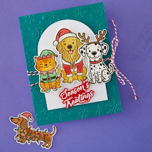 Spellbinders - Christmas Pets Stamp & Die Bundle by Simon Hurley - Postage as per Actual