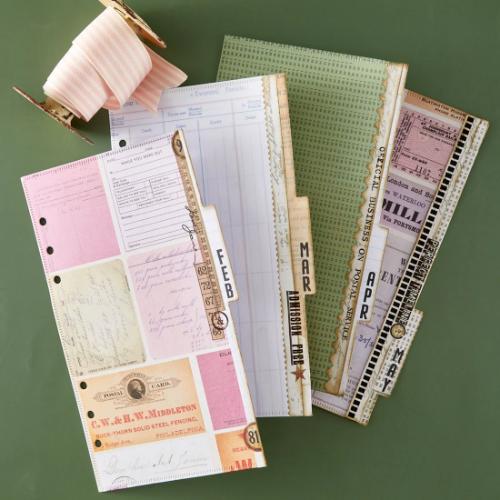 Spellbinders - Keepsake Capsule Borders Etched Dies by Esther Glas